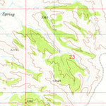 United States Geological Survey W L Butte, MT (1979, 24000-Scale) digital map