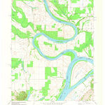 United States Geological Survey Wabash Island, KY-IL-IN (1981, 24000-Scale) digital map