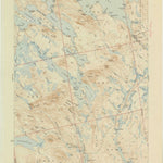 United States Geological Survey Wabassus Lake, ME (1943, 62500-Scale) digital map