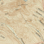 United States Geological Survey Wabassus Lake, ME (1943, 62500-Scale) digital map