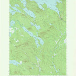 United States Geological Survey Wabassus Lake, ME (1963, 62500-Scale) digital map