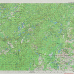 United States Geological Survey Wabeno, WI (1990, 100000-Scale) digital map