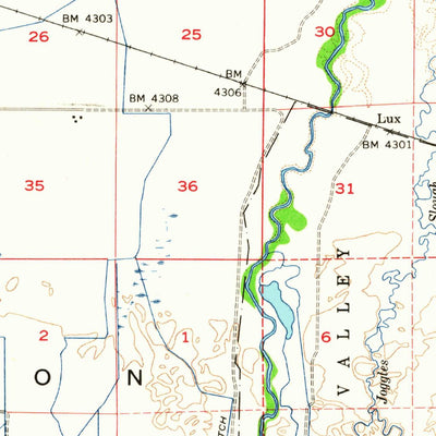 United States Geological Survey Wabuska, NV (1957, 62500-Scale) digital map