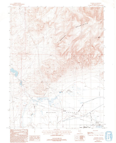 United States Geological Survey Wabuska, NV (1987, 24000-Scale) digital map