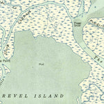 United States Geological Survey Wachapreague, VA (1958, 24000-Scale) digital map