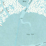 United States Geological Survey Wachapreague, VA (1968, 24000-Scale) digital map