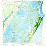 United States Geological Survey Wachapreague, VA (1974, 24000-Scale) digital map