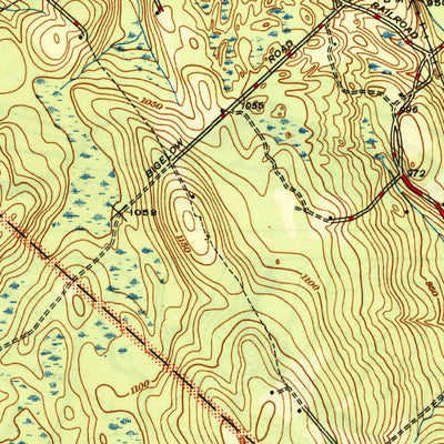 United States Geological Survey Wachusett Mountain, MA (1946, 31680-Scale) digital map