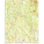United States Geological Survey Wachusett Mountain, MA (1972, 24000-Scale) digital map