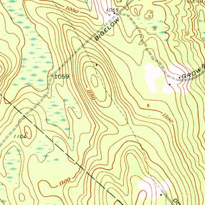 United States Geological Survey Wachusett Mountain, MA (1972, 24000-Scale) digital map