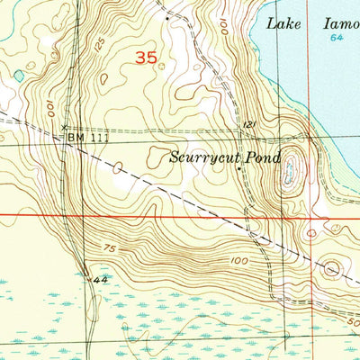 United States Geological Survey Wacissa, FL (1955, 24000-Scale) digital map
