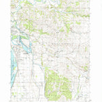 United States Geological Survey Wacker, IL (1985, 24000-Scale) digital map