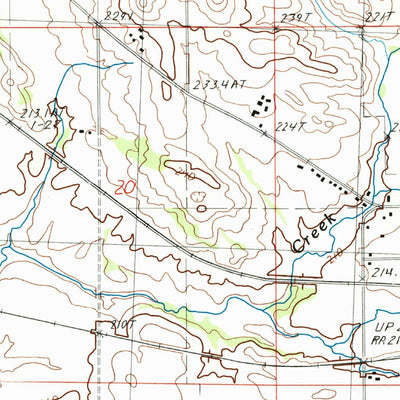 United States Geological Survey Wacker, IL (1985, 24000-Scale) digital map