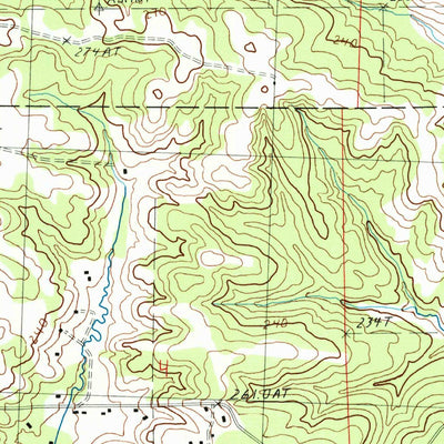 United States Geological Survey Wacker, IL (1985, 24000-Scale) digital map