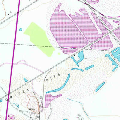 United States Geological Survey Waco East, TX (1957, 24000-Scale) digital map