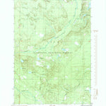 United States Geological Survey Waco Lake, MI (1985, 24000-Scale) digital map