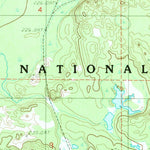 United States Geological Survey Waco Lake, MI (1985, 24000-Scale) digital map
