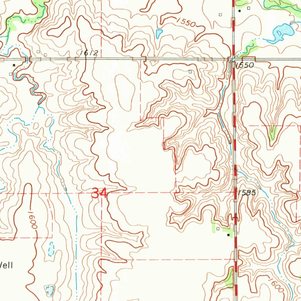 Waco, NE (1969, 24000Scale) Map by United States Geological Survey Avenza Maps