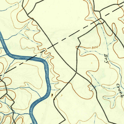 United States Geological Survey Waco, TX (1892, 125000-Scale) digital map