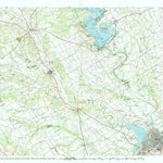 United States Geological Survey Waco, TX (1985, 100000-Scale) digital map