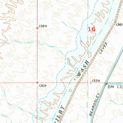 United States Geological Survey Waddell, AZ (1957, 24000-Scale) digital map
