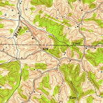 United States Geological Survey Waddy, KY (1954, 24000-Scale) digital map