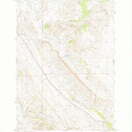 United States Geological Survey Wade, MT (1969, 24000-Scale) digital map