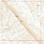 United States Geological Survey Wade, MT (1969, 24000-Scale) digital map