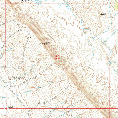 United States Geological Survey Wade, MT (1969, 24000-Scale) digital map
