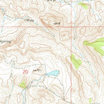 United States Geological Survey Wade, MT (1969, 24000-Scale) digital map