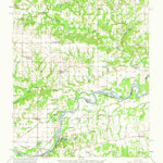 United States Geological Survey Wade, OK-TX (1957, 62500-Scale) digital map