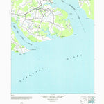 United States Geological Survey Wade Point, NC (1940, 62500-Scale) digital map