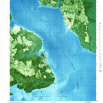 United States Geological Survey Wade Point, NC (1982, 24000-Scale) digital map