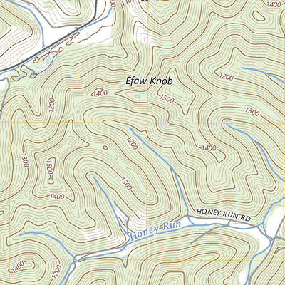 United States Geological Survey Wadestown, WV (2023, 24000-Scale) digital map