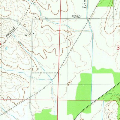 United States Geological Survey Wadesville, IN (1981, 24000-Scale) digital map