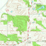 United States Geological Survey Wadesville, IN (1981, 24000-Scale) digital map