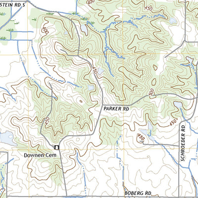 United States Geological Survey Wadesville, IN (2022, 24000-Scale) digital map
