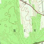 United States Geological Survey Wading River, NY (1967, 24000-Scale) digital map