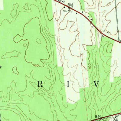 United States Geological Survey Wading River, NY (1967, 24000-Scale) digital map