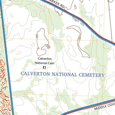United States Geological Survey Wading River, NY (2023, 24000-Scale) digital map