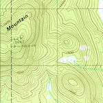 United States Geological Survey Wadleigh Mountain, ME (1988, 24000-Scale) digital map
