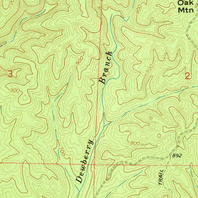 United States Geological Survey Wadley North, AL (1969, 24000-Scale) digital map