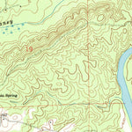 United States Geological Survey Wadley South, AL (1969, 24000-Scale) digital map