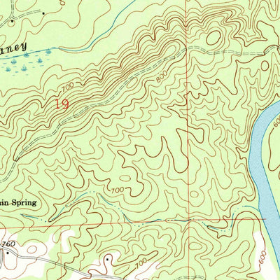 United States Geological Survey Wadley South, AL (1969, 24000-Scale) digital map