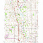 United States Geological Survey Wadsworth, IL-WI (1960, 24000-Scale) digital map