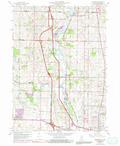 United States Geological Survey Wadsworth, IL-WI (1960, 24000-Scale) digital map