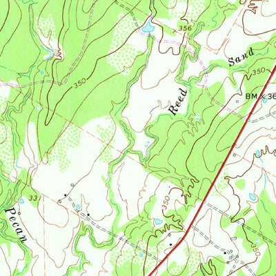 United States Geological Survey Waelder, TX (1964, 24000-Scale) digital map