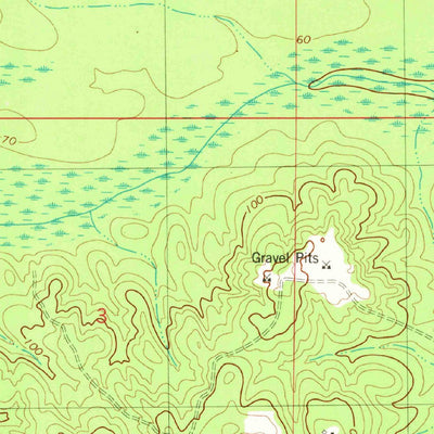 United States Geological Survey Wagarville, AL (1982, 24000-Scale) digital map