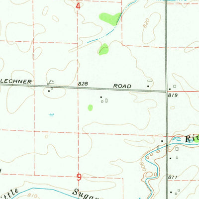 United States Geological Survey Wagarville, MI (1969, 24000-Scale) digital map