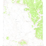 United States Geological Survey Waggoner Ranch, NM (1972, 24000-Scale) digital map